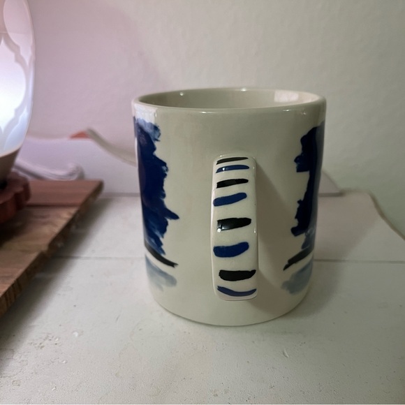 Anthropologie Hotel Magique Cobalt Blue Dove Mug - Picture 4 of 6